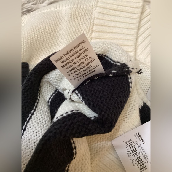 Sonoma Goods For Life pullover drop shoulder sweater Woman’s size 2X - Picture 9 of 13